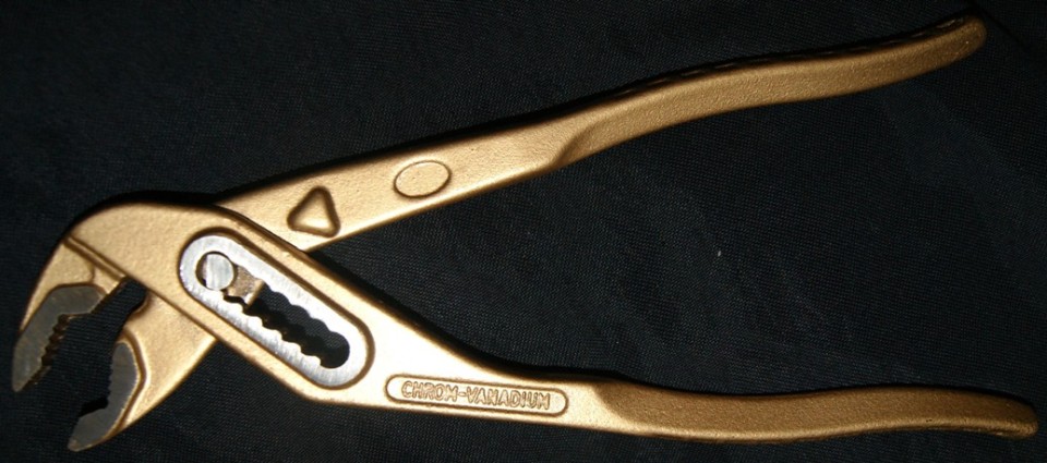 goldene Zange